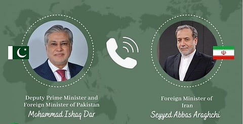 وزير خارجية باكستان لنظيره الإيراني: نؤكد أهمية حل القضايا بالدبلوماسية