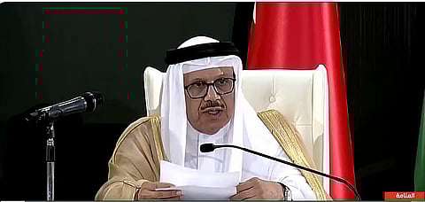 وزير خارجية البحرين: تجاوزات إيران تمس الاقتصاد العالمي والأمن الغذائي الدولي 
