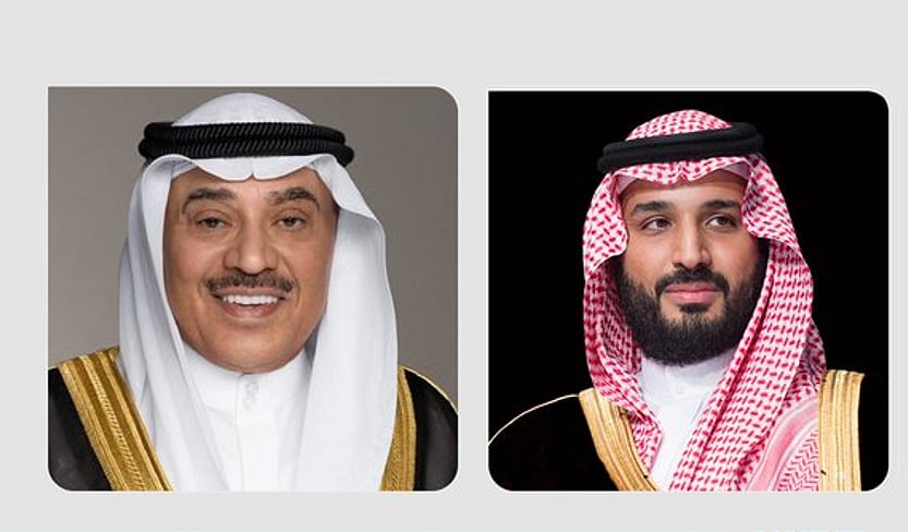 ولي العهد يتلقى اتصالًا هاتفيًا من نظيره الكويتي ويستعرضان مستجدات الأوضاع في المنطقة