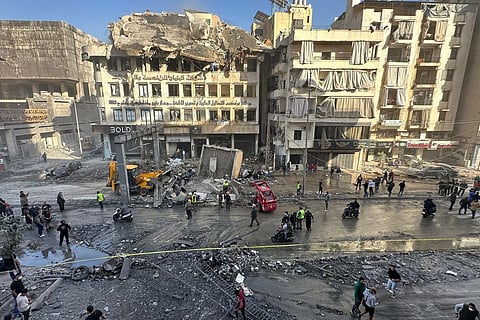 254 قتيلاً و1165 جريحًا في أعنف قصف للاحتلال على بيروت والضاحية الجنوبية