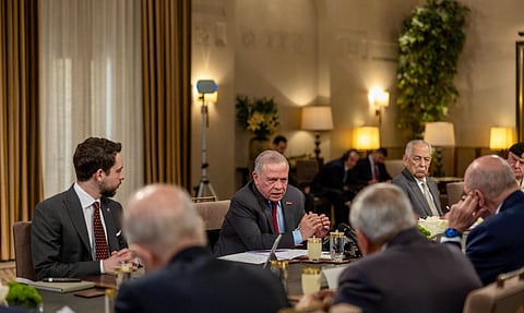 العاهل الأردني: دولة الاحتلال استغلت الأوضاع للاعتداء على سوريا ولبنان