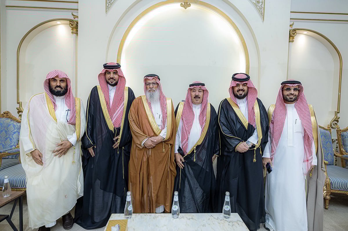 الفريدي يحتفل بزواج رائد وسامي في بريدة وسط حضور كبير