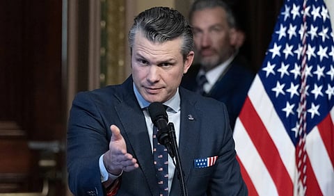 وزير الحرب الأمريكي: «ترامب» يتسم بالرحمة لذلك امتنع عن ضرب طاقة إيران