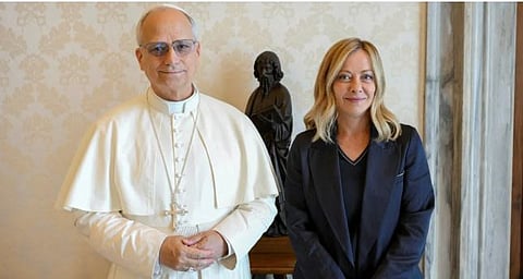 «غير مقبولة».. رئيسة الوزراء الإيطالية عن تصريحات «ترامب» ضد بابا الفاتيكان