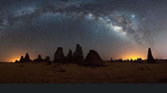 «ملكية العلا» تكشف عن أول موقع سعودي يسجل في «السماء المظلمة»