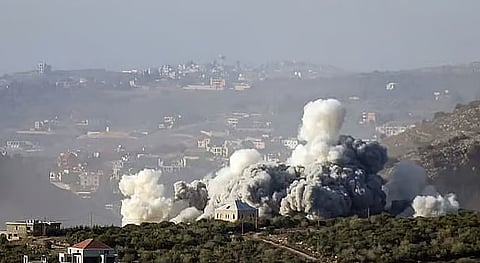 تكرار لسيناريو غزة.. الاحتلال يعلن عن خط أصفر لأول مرة بجنوب لبنان ويحذر من تخطيه