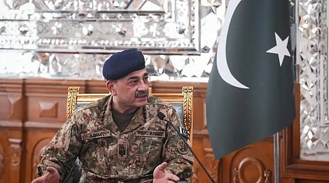 عاصم منير قائد الجيش الباكستاني
