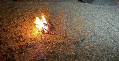 ضبط مواطن مخالف لنظام البيئة في محمية طويق الطبيعية 