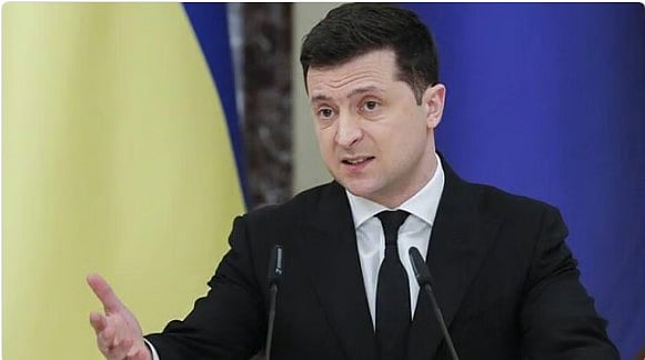 رئيس أوكرانيا يصل إلى جدة