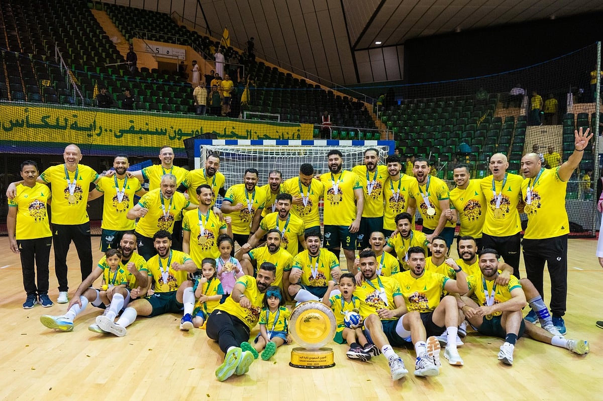 الخليج بطلاً للدوري السعودي الممتاز لكرة اليد