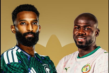 الأخضر يواجه السنغال