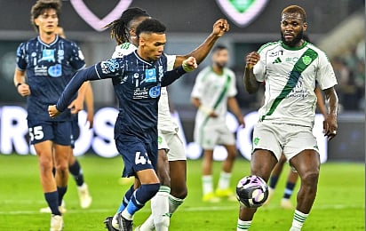 الأهلي يتغلب على ضيفه الأخدود في الجولة 31 من دوري المحترفين