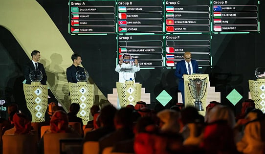 الدرعية تشهد مراسم قرعة نهائيات كأس آسيا 2027 السعودية
