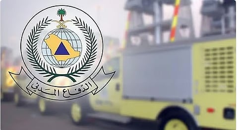 قوات الدفاع المدني تنفذ فرضية حريق بالعاصمة المقدسة استعدادًا لموسم الحج