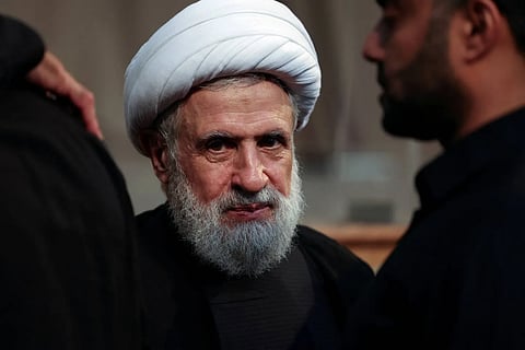 نعيم قاسم الأمين العام لحزب الله اللبناني