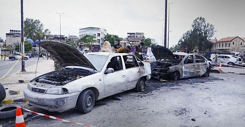 «الدفاع السورية»: انفجار سيارة مفخخة بمنطقة باب شرقي في دمشق يقتل جنديًا ويصيب آخرين