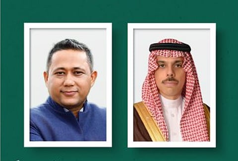 وزير الخارجية يتلقى اتصالًا هاتفيًا من نظيره النيبالي ويستعرضان العلاقات الثنائية للبلدين 