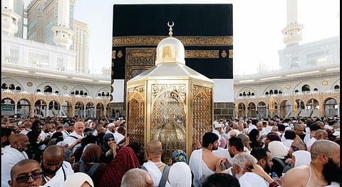 قبل أداء مناسك الحج.. مشاهد روحانية لضيوف الرحمن في المسجد النبوي 