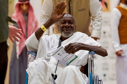  وصول 1000 حاج وحاجة من أسر شهداء عاصفة الحزم وإعادة الأمل من السودان ضمن برنامج ضيوف خادم الحرمين