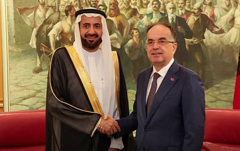 رئيس ألبانيا يصل إلى جدة