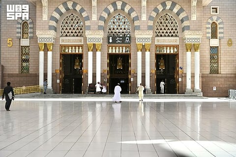 117 ألف متر مربع من رخام "تاسوس" تعزّز منظومة التبريد لراحة المصلين في المسجد النبوي