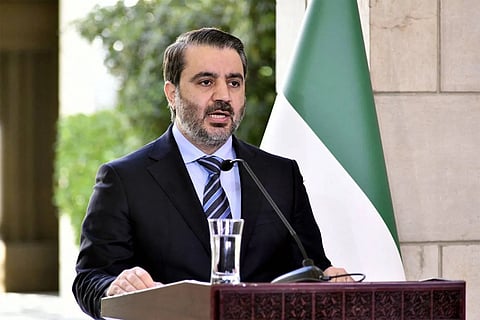 وزير الخارجية السوري أسعد الشيباني