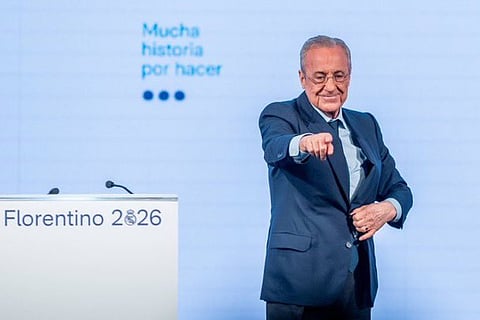 تقارير إسبانية: فلورنتينو بيريز يحسم سباق رئاسة ريال مدريد