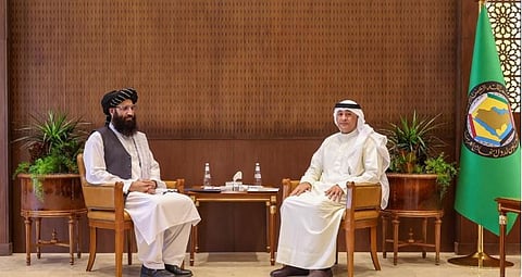 «البديوي» يبحث مع القائم بأعمال سفارة أفغانستان لدى المملكة آخر التطورات الإقليمية والدولية 