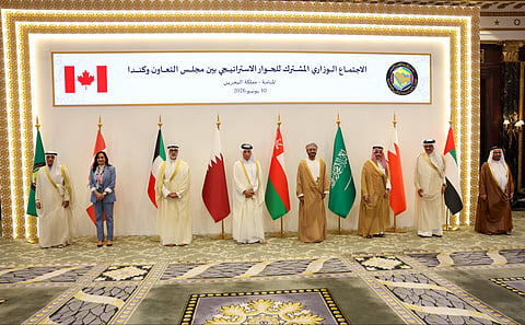 وزير الخارجية يشارك في الاجتماع الوزاري المشترك بين مجلس التعاون الخليجي وكندا