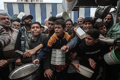 معاناة غزة