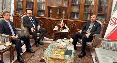 «الخارجية الإيرانية» تبحث مع سفيري روسيا والصين مسودة مذكرة التفاهم مع واشنطن