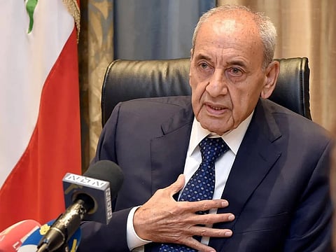 رئيس البرلمان اللبناني: الاتفاق بين أميركا وإيران يرسي للأمن والاستقرار بالمنطقة ولبنان