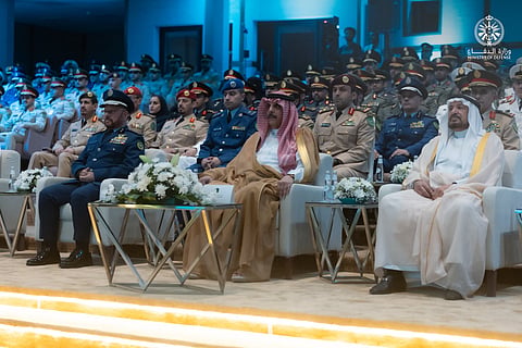  حفل تخريج دارسي جامعة الدفاع الوطني 