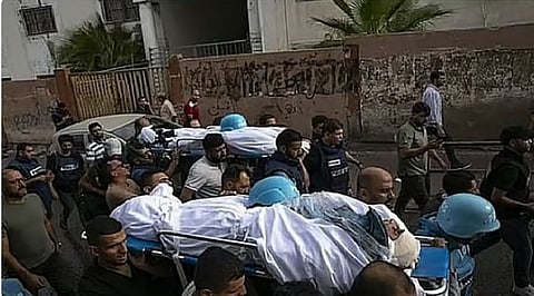 استشهاد خمسة فلسطينيين في قصف الاحتلال الإسرائيلي على مدينة غزة
