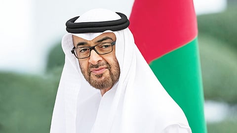بالفيديو.. محمد بن زايد يتلقى رسالة مصورة من رئيس إسرائيل