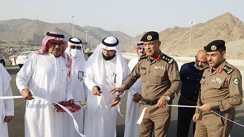 بالصور.. أمين العاصمة المقدسة يفتتح وصلة طريق علي بن أبي طالب بمكة