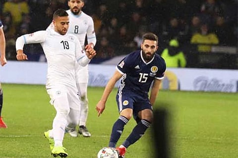 اسكتلندا تهزم منتخب الإحتلال الإسرائيلي وتصعد إلى المستوى الثاني بدوري أمم أوروبا