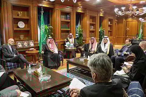 الجبير يبحث مستجدات الأحداث في المنطقة مع المنسق الفرنسي للاستخبارات