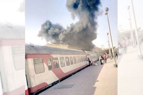 ارتفاع ضحايا حريق قطار القاهرة لـ24 قتيلًا و50 جريحًا