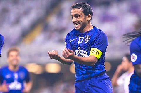 الشلهوب أفضل لاعب في مواجهة الهلال والعين الإماراتي