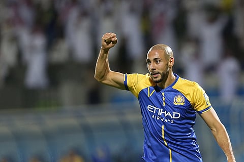 غموض حول توقيت إصابة نور الدين أمرابط في مباراة النصر والوحدة