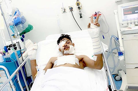 بالفيديو والصور.. البطل الخبراني يتعجّل الشفاء من أجل العودة للحد الجنوبي