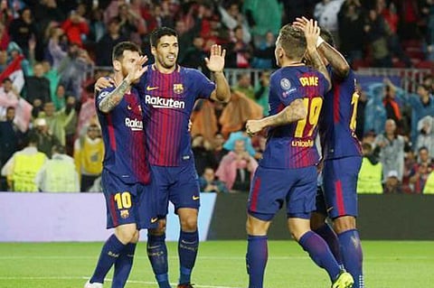 برشلونة يهزم ليفانتي بهدف ميسي ويتوج بلقب الدوري الإسباني