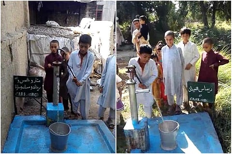 سعودية تستبدل حفلات النجاح بإهداء ابنتيها آبارًا في الهند وباكستان