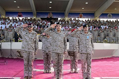 الفريق الغفيلي يرعى حفل تخريج الدفعة الـ69 من المعهد الفني للقوات البحرية