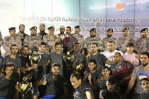 «حرس الحدود» بالحدود الشمالية يتوَّج ببطولة شهداء الواجب الرمضانية