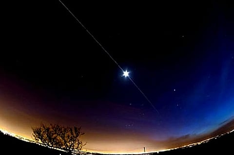 محطة الفضاء الدولية تظهر في سماء جدة.. الليلة