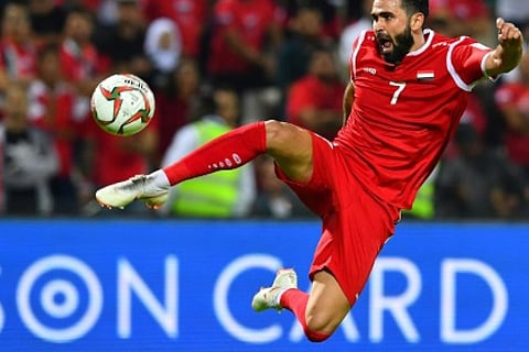 استبعاد عمر خربين نهائيًا من تشكيلة المنتخب السوري