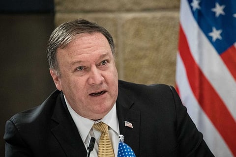 بومبيو: إيران وراء الهجوم على ناقلتي النفط في خليج عمان