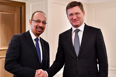 الفالح يناقش مع نظيره الروسي خيارات تمديد صفقة «أوبك +»